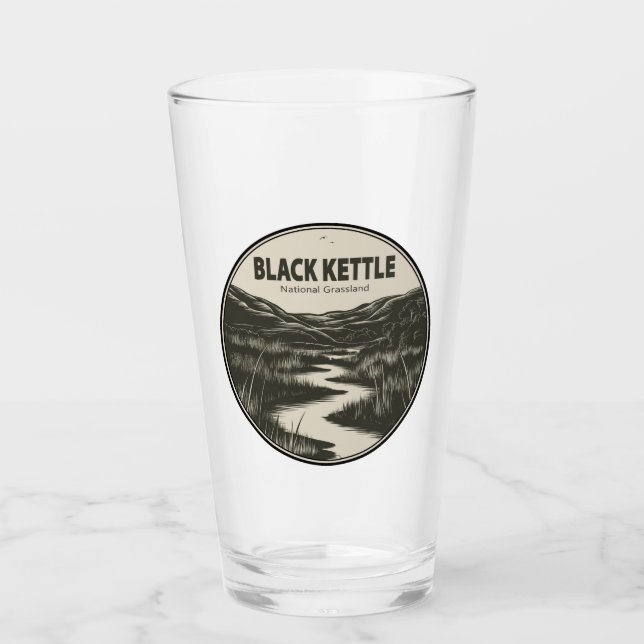 Arroyo del pastizal nacional Black Kettle (Anverso)