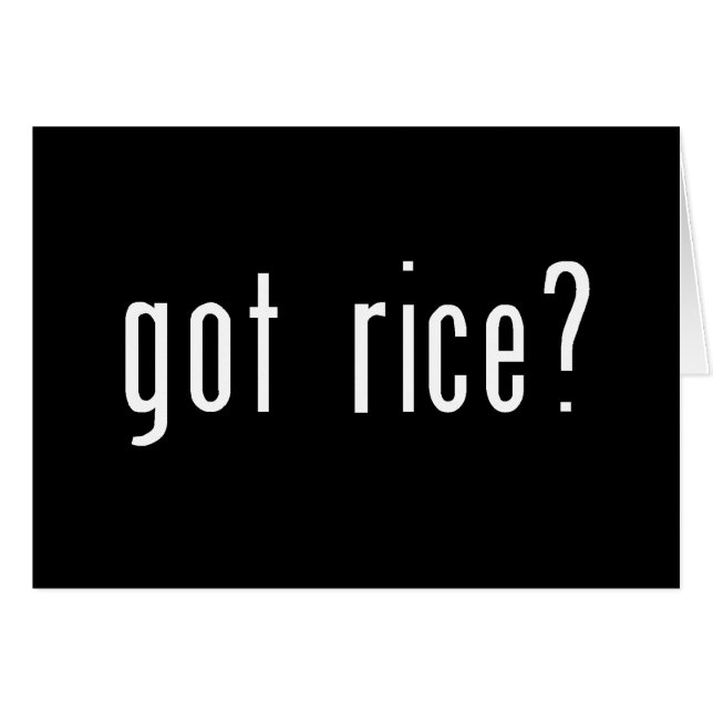 ¿arroz conseguido? (Anverso (Horizontal))