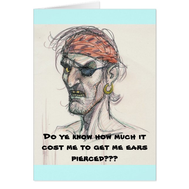 ¡Arrrggg!!!! Tarjeta (Frente)