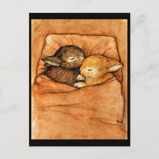 Art-Beatrix Potter 15 niños postales (Anverso)