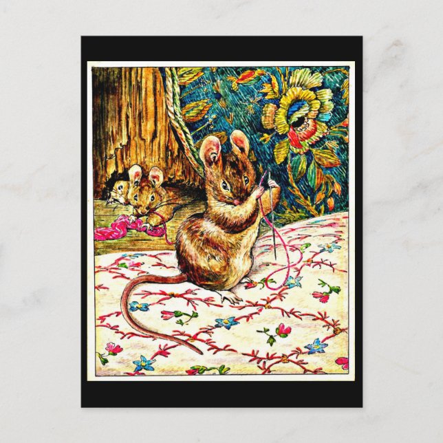 Art-Beatrix Potter para niños postales 35 (Anverso)