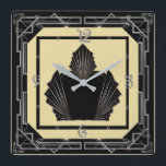 Art Deco<br><div class="desc">Gran diseño de reloj. Te encantará como a otros. Tenga la libertad de usar este diseño para otro producto que desee o para el personalizar y agregue su texto. Sígueme por más. Gracias. Que tengas un buen día.</div>