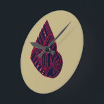 ART DECO AVIAR en reloj AZUL/PLAYA<br><div class="desc">¡Un golpe de estilo vibrante! Combine con otros elementos de esta colección para sellar su hogar con un encanto potente y sofisticado. El color de fondo actual es Beach (#C2B280) - un amarillo-gris. Pero puede cambiar esto a lo que quiera, usando la herramienta de edición. ARTE ORIGINAL: "Sneeuwuil", o "Snowy...</div>