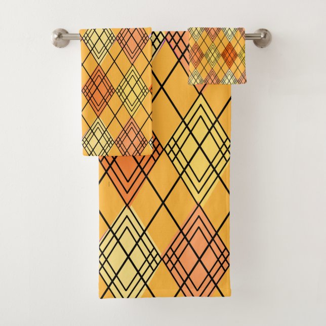 Art Deco Citrus Argyle (In situ)