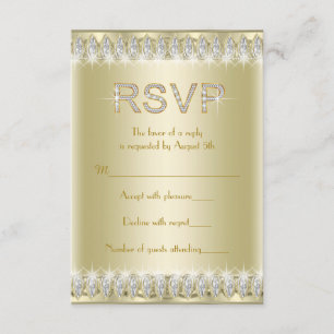 Art déco de Gatsby que ruge los años 20 RSVP