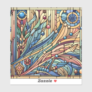Art Deco Design Vinyl Pegatina