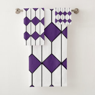 Art Deco Diamonds and Hexagons 