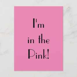 Art Deco en la postal de la frase rosa