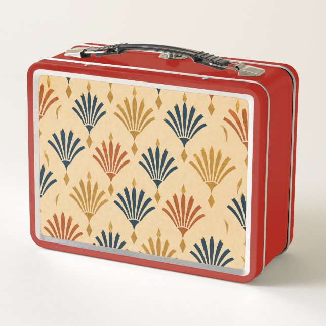Art Deco Geometric Lunch Box (Reverso)