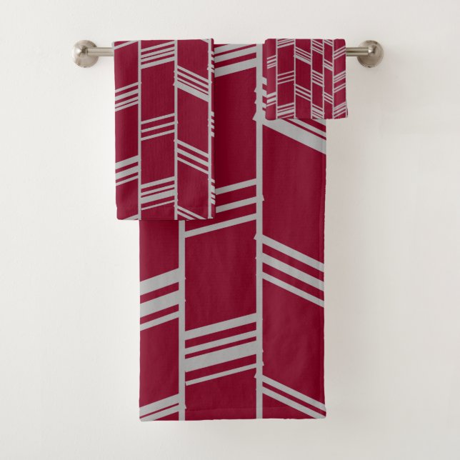 Art Deco Maroon (In situ)