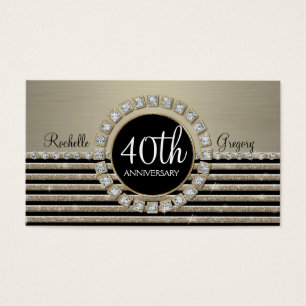 Art Deco Modern Horizontal Stripe Purpurina 40