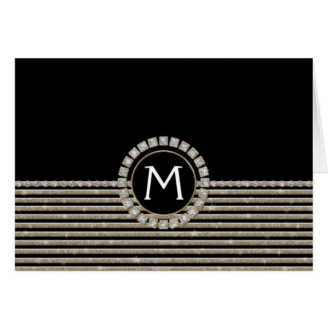 Art Deco Moderno Aspecto horizontal de raya Purpur (Anverso (Horizontal))
