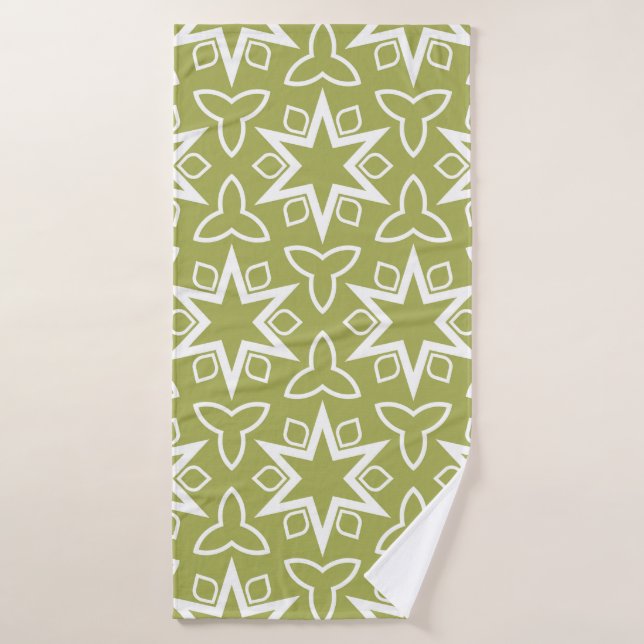 Art-deco pattern. Seamless. Arabesque. Vintage ill (Toalla de baño)