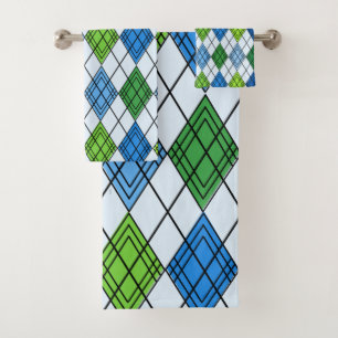 Art Deco Rain Argyle