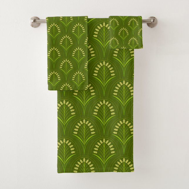 Art Deco verde (In situ)