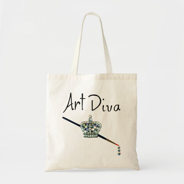 "Art Diva" Bolsa Tote (Frente)