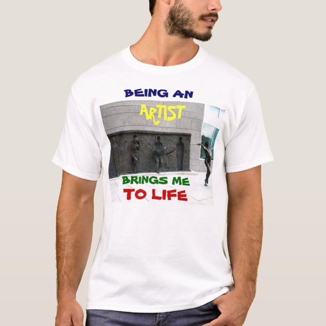 ART ME DA VIDA camiseta (Anverso)