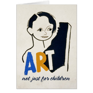 ART... no sólo para niños [tarjeta]