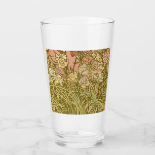 Art Nouveau Alfonse Mucha Flores de clavel floral