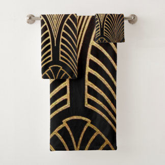 Art Nouveau, art deco, patrón de ventilador, bronc