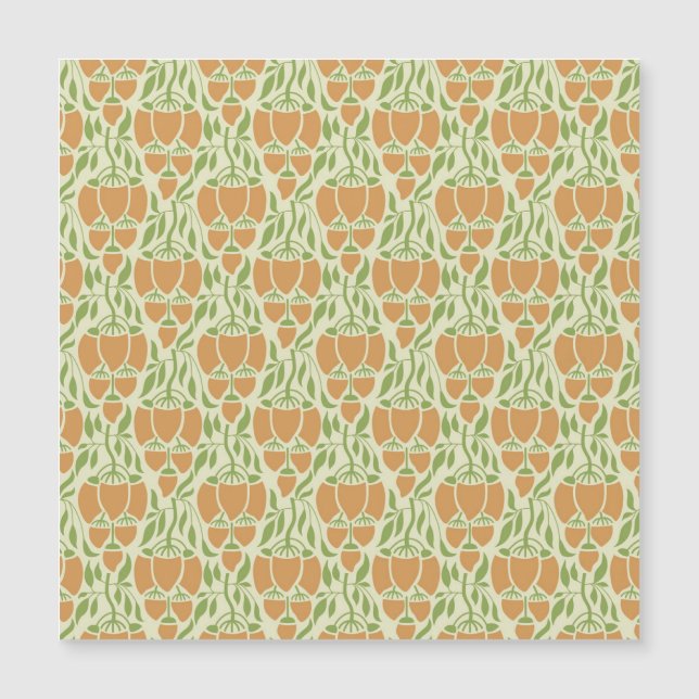 Art Nouveau: Elegancia floral (Anverso)