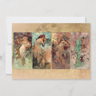 Art Nouveau Las Cuatro Estaciones