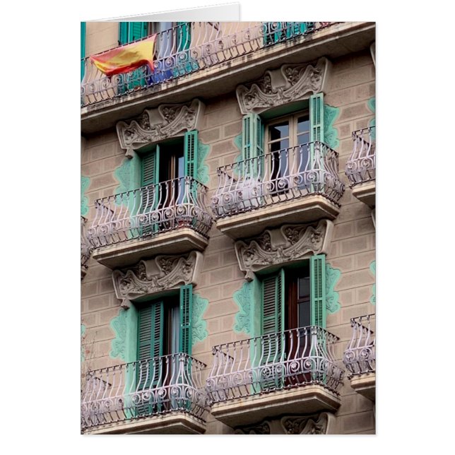 Art Nouveau Windows - Barcelona, Spain (Frente)