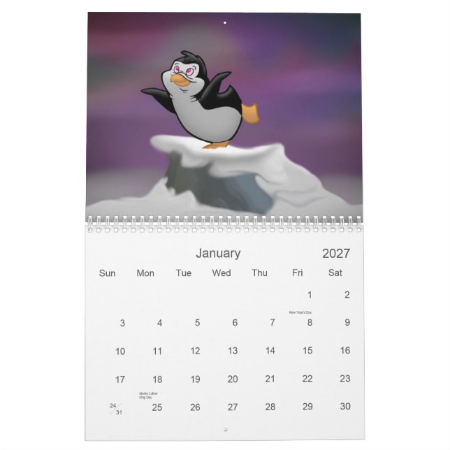 Arte 2009 del calendario de Adrian Ropp (Jan 2027)