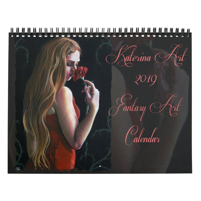Arte 2019 de Catalina del calendario del arte de (Tapa)