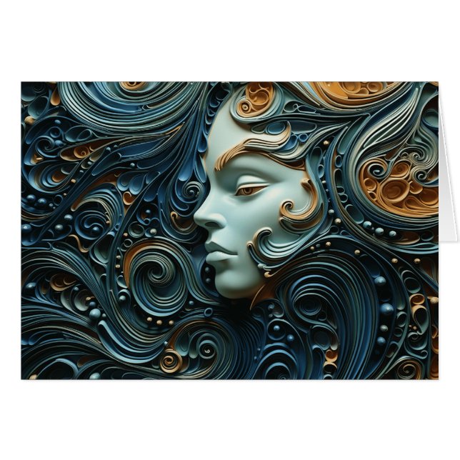 Arte 3D de Moonlit Woman (Anverso (Horizontal))