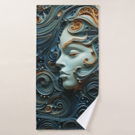 Arte 3D de Moonlit Woman