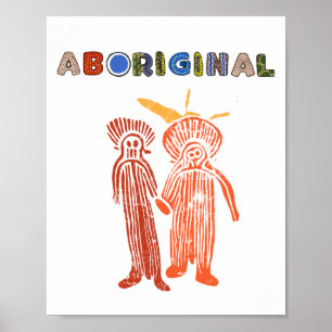 arte aborigen antiguo símbolo ídolo petroglifo aus