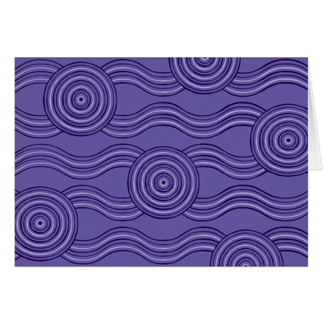 Arte aborigen melaleuca (Anverso (Horizontal))