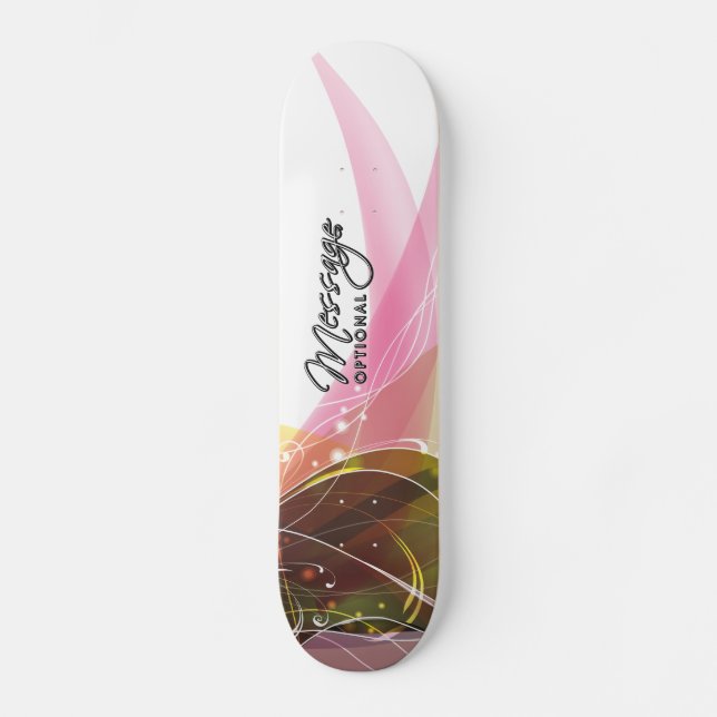 Arte Abstracto 15 Skateboard (Anverso)