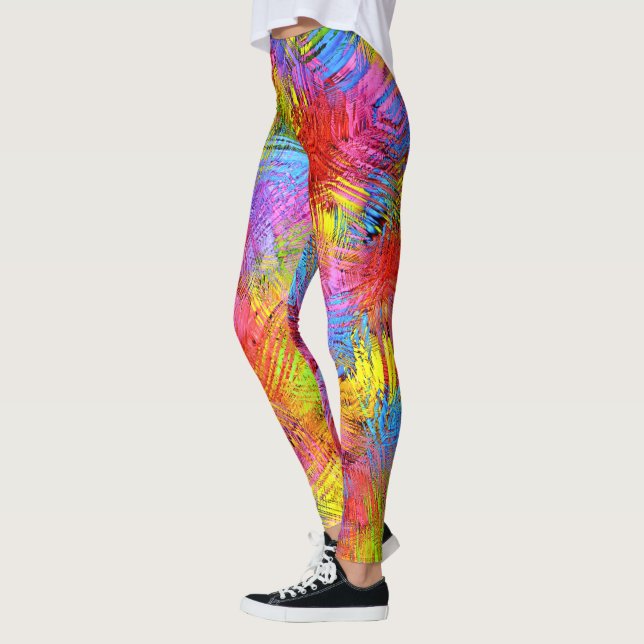 Arte Abstracto 171 Leggings (Izquierda)