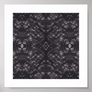 Arte abstracto acuarela negro oscuro muerte