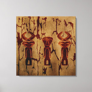 Arte abstracto africano tribal primitivo dibujo