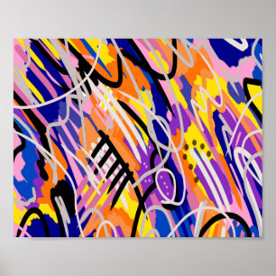 Arte abstracto audaz y expresivo