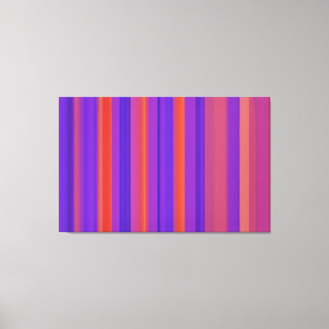 Arte abstracto | Bandas retro 4 (Anverso)