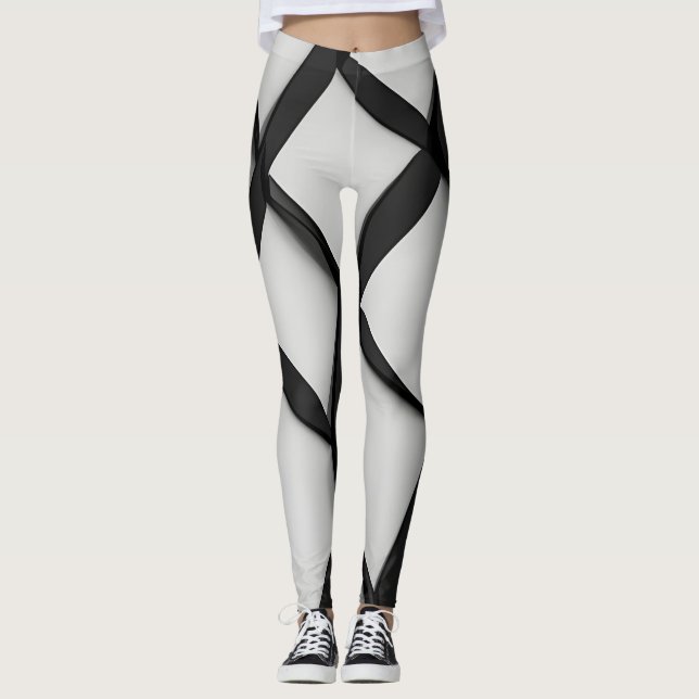Arte abstracto bello Leggings (Anverso)