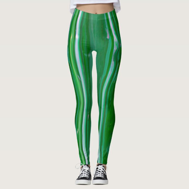 Arte abstracto bello Leggings (Anverso)