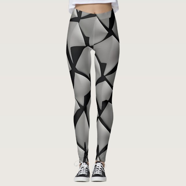 Arte abstracto bello Leggings (Anverso)