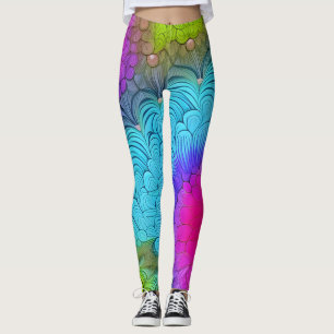 Arte abstracto bello Leggings