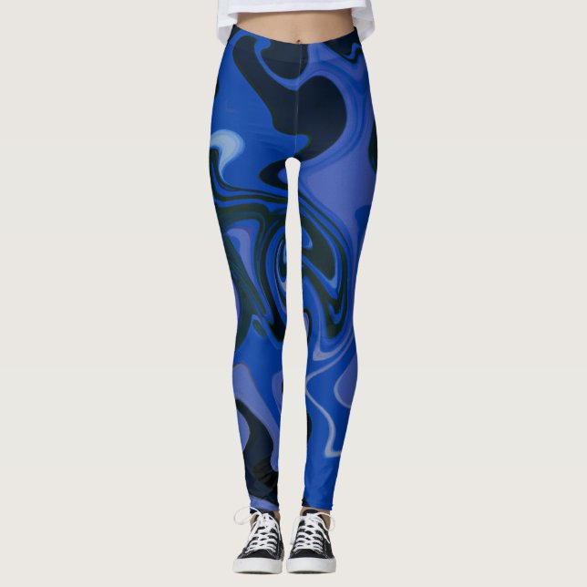 Arte abstracto bello Leggings (Anverso)