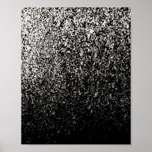 Arte abstracto blanco y negro