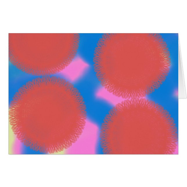 arte abstracto color rosa y azul 56789 (Anverso (Horizontal))