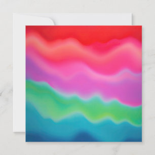 Arte abstracto colorido "Sunset Sorbet"  