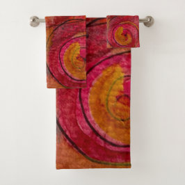 Arte abstracto con patrón bonito de acuarela y tin