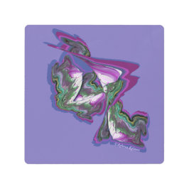 Arte abstracto creado con pintura y creatividad di