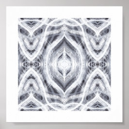 Arte abstracto de acuarela blanca Hope Light